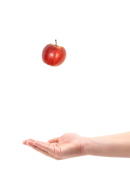Rode appels Stockafbeelding