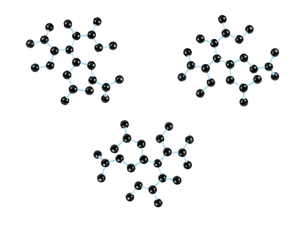 Struktura cząsteczki — Zdjęcie stockowe