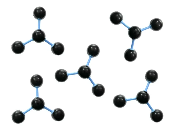 Estrutura da molécula — Fotografia de Stock