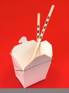 Chinese Takeaway Box clipart