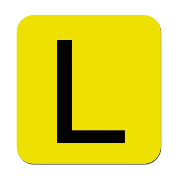 Learner Plates — Stock Photo, Image