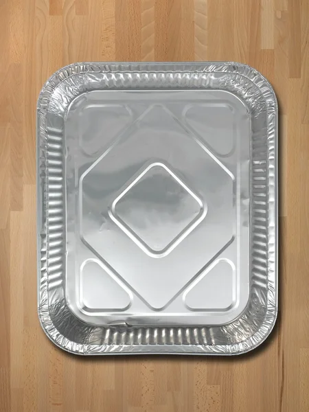 Alfoil Tray — Stock Photo, Image