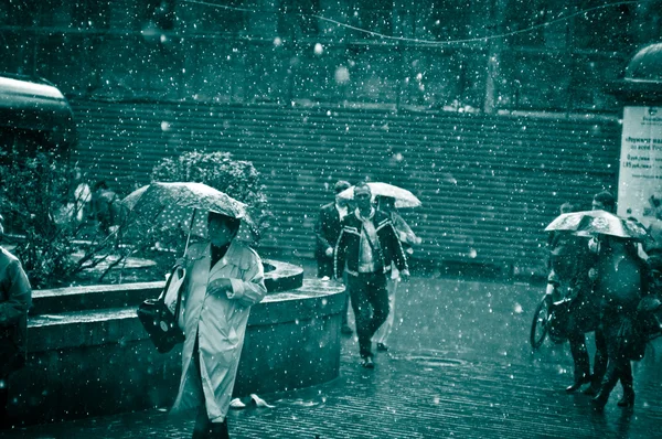 Regen in saint petersberg — Stockfoto