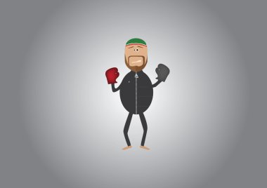 Person Kadirov. chechnya clipart