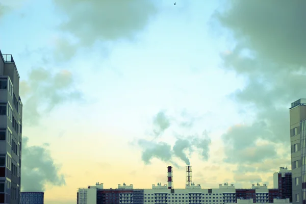 Central eléctrica. Producción industrial . — Foto de Stock