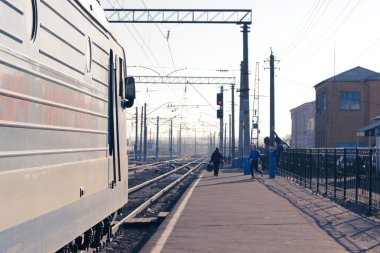 tren istasyonu. Rusya. İl