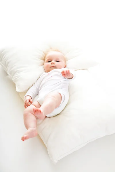 Adorabile neonata bambina — Foto Stock
