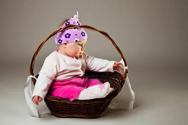 Cute infant girl — Stock Photo, Image