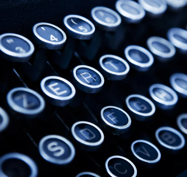 Tastiera per macchine da scrivere — Foto Stock