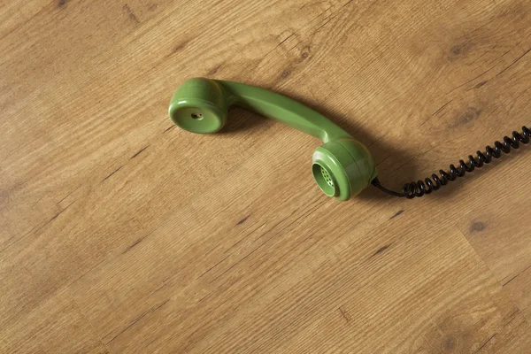 โทรศัพท์สีเขียว — ภาพถ่ายสต็อก