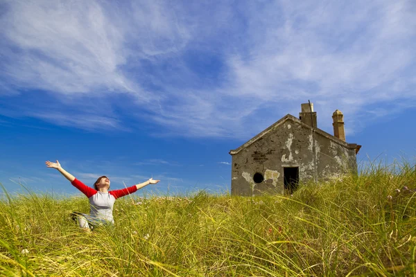 stock image Happy woman