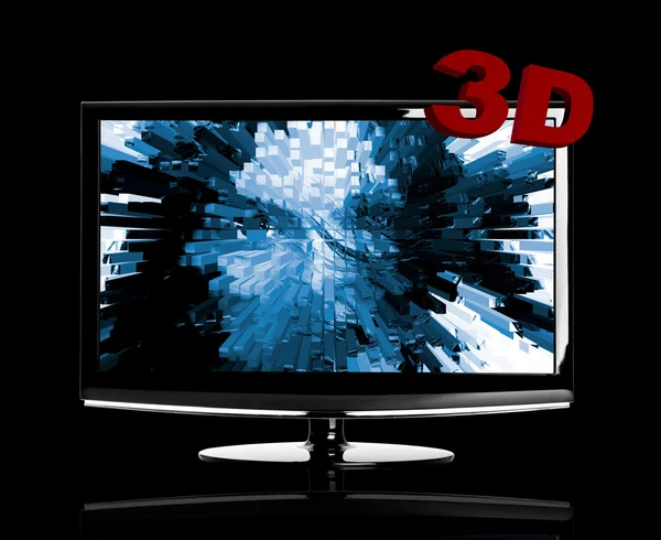 TV 3D —  Fotos de Stock