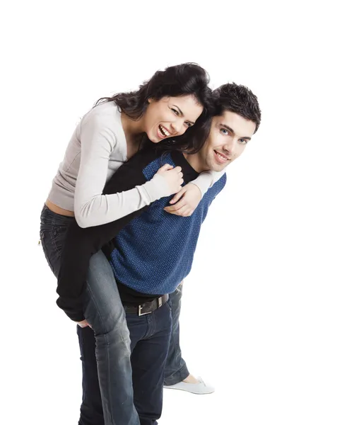 Happy young couple Royalty Free Stock Images