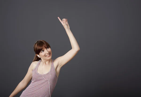 Dancing and singing — Stock Photo, Image