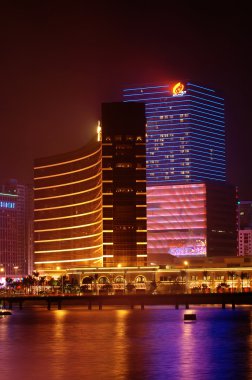 Casinos Wynn and Galaxy, Macau clipart
