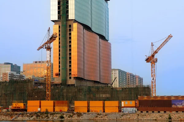 Under constructing casino — Stock Photo, Image