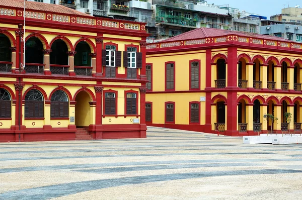 Preserved colonial house, Macau — Stock Photo, Image