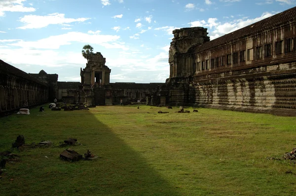 Tempio della rovina ad Angkor Wat, Cambogia — Foto Stock