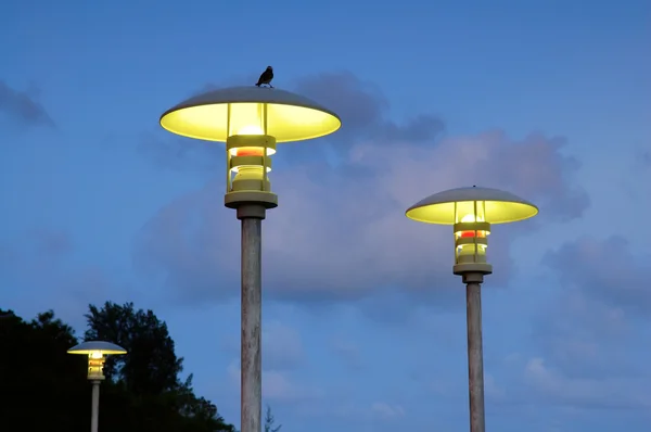 Pouliční lampy — Stock fotografie