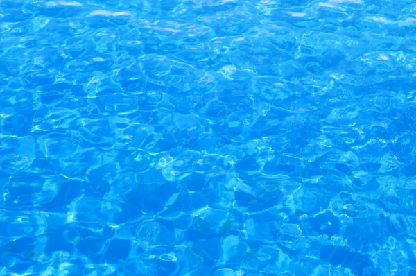 Modré vlny vody — Stock fotografie