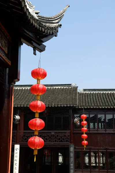 Architektura chińska świątynia — Zdjęcie stockowe