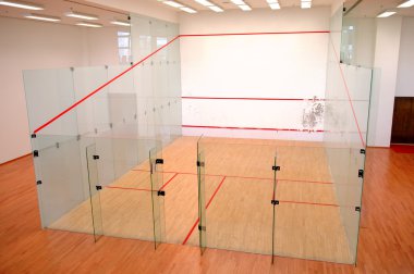 Squash court clipart