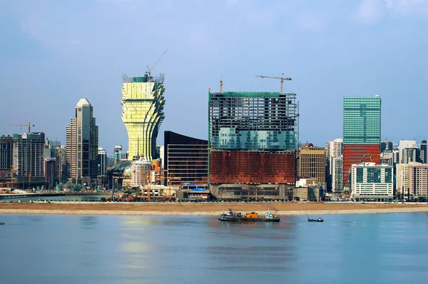 Construções de novos casinos em Macau — Fotografia de Stock
