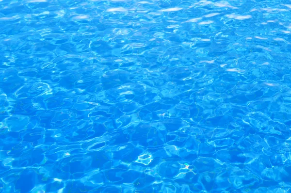 Blaue Wasserwellen — Stockfoto