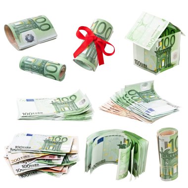 Collection of money clipart