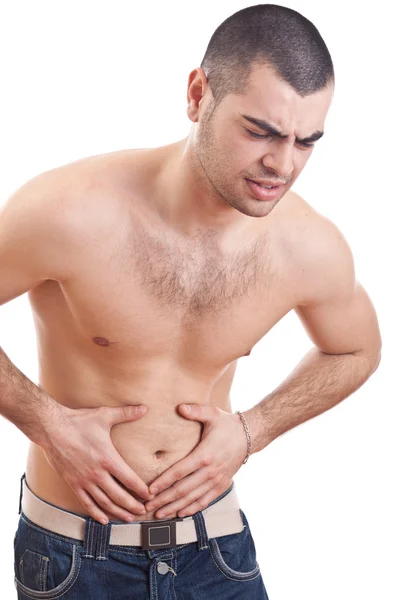 Bolesny brzuch — Zdjęcie stockowe