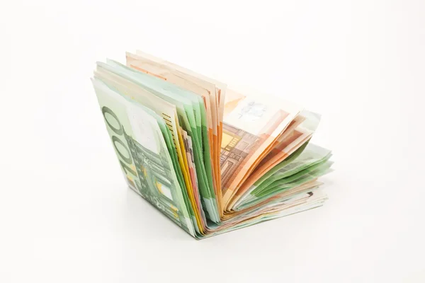 Billetes en euros Imagen de stock
