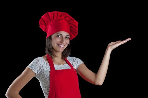 Chef femme — Photo