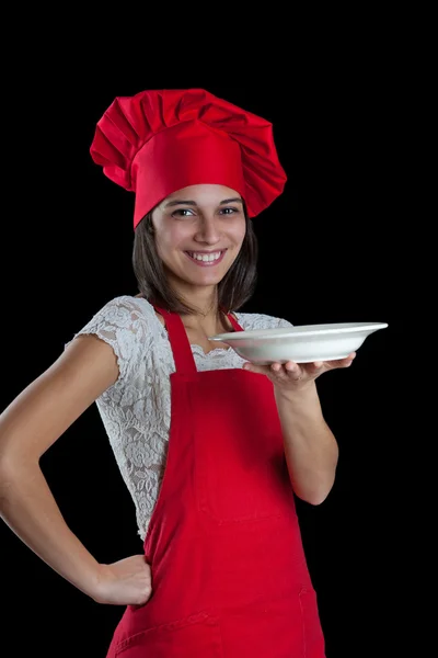 Šéfkuchař zobrazeno deska — Stock fotografie