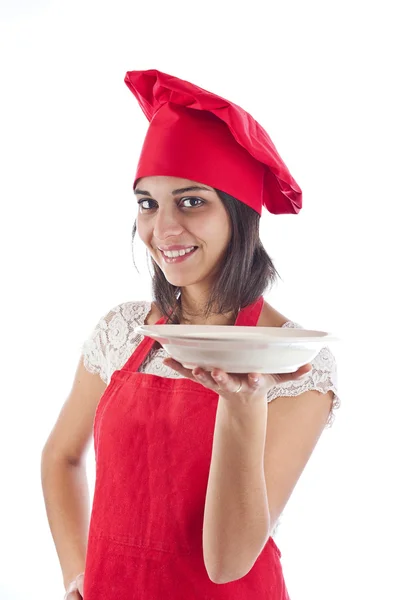 Šéfkuchař zobrazeno deska — Stock fotografie