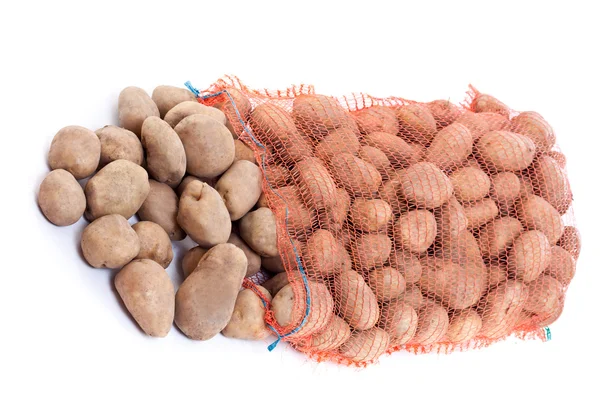 Картошка в мешке — стоковое фото