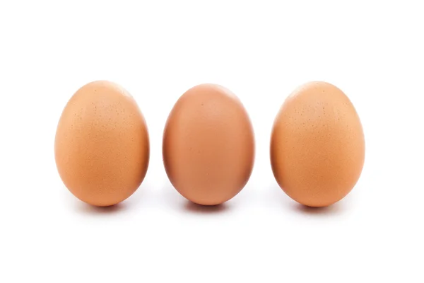 孤立的鸡蛋 — 图库照片
