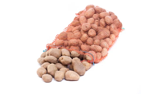 Potatis i en påse — Stockfoto