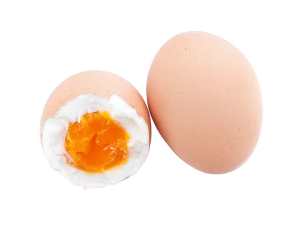 Huevo cocido con cáscara —  Fotos de Stock