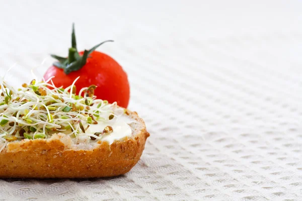 Gérmenes germinados desayuno — Foto de Stock