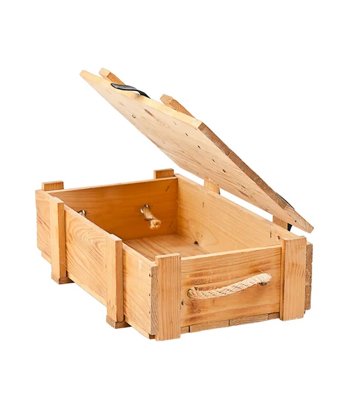 Caja de madera — Foto de Stock