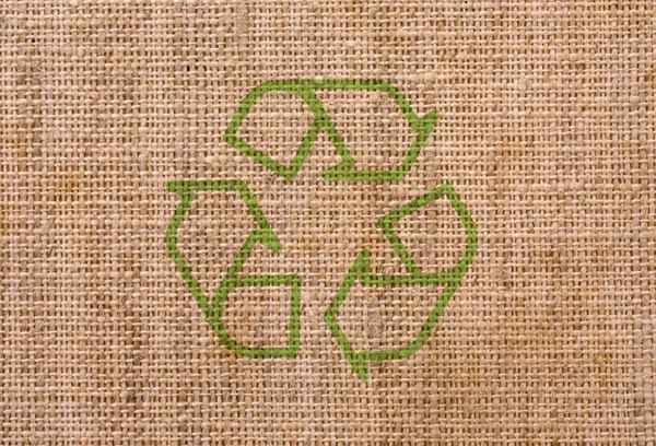 Reciclar lona — Fotografia de Stock