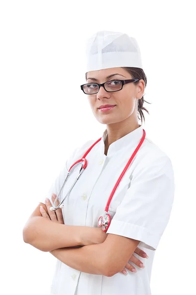 Attractive woman doctor Royalty Free Stock Photos