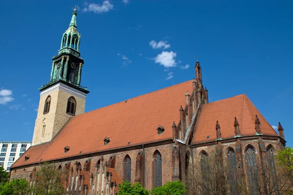 Kyrkan St mary i berlin — Stockfoto