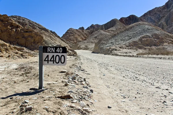 道路標識 ruta アルゼンチンで 40 — ストック写真