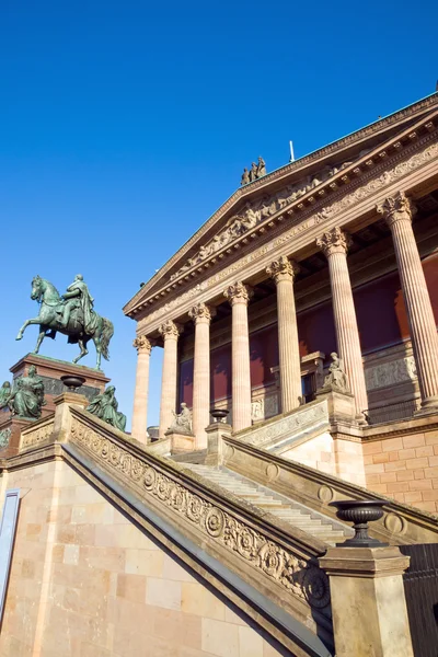 Berlim marco Old National Gallery — Fotografia de Stock