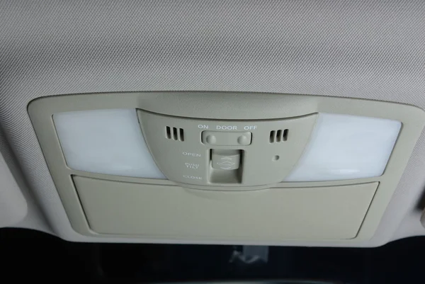 Illuminating control in a car — Stock Photo, Image