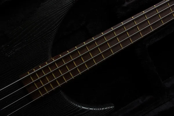 Basová kytara krk — Stock fotografie