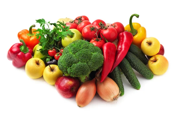 Samling frukter och grönsaker — Stockfoto