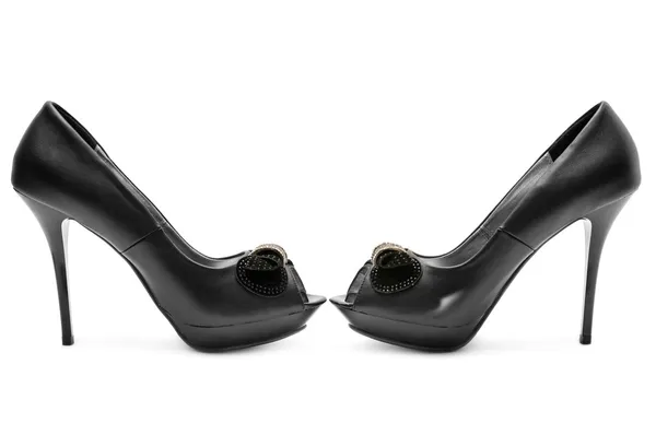 Schwarze Schuhe — Stockfoto