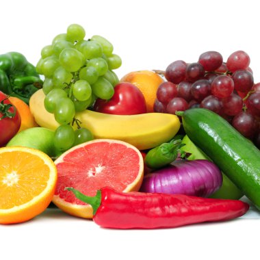 Fruits and vegetables clipart